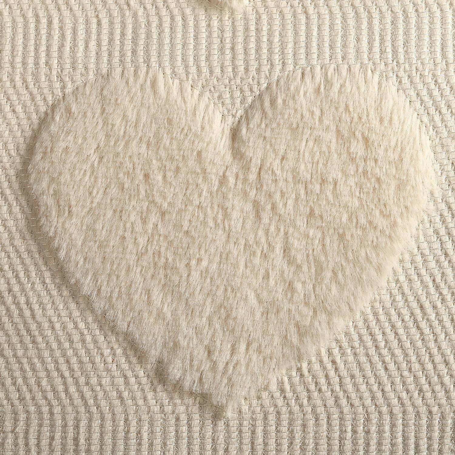2 PACK 4TH Emotion Be Mine Valentine's Day Decorative Pillow Covers 18x18 inch,