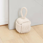 Optish Decorative Door Stoppers for Standard Interior Doors - Cute Rope Knot
