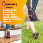 Samurai Insoles Ninjas Plantar Fasciitis Relief Insoles - Podiatrist Designed,