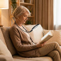 Magnifying Glass with Light - 5.4 in Hands Free Magnifying Glass for Reading,