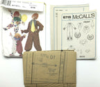 McCall's 6719 Pattern Clown Costumes Size Medium 34,36 by McCall's