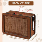 Wooden Money Saving Box for Kids & Adults - Reusable $10,000 Savings Challenge