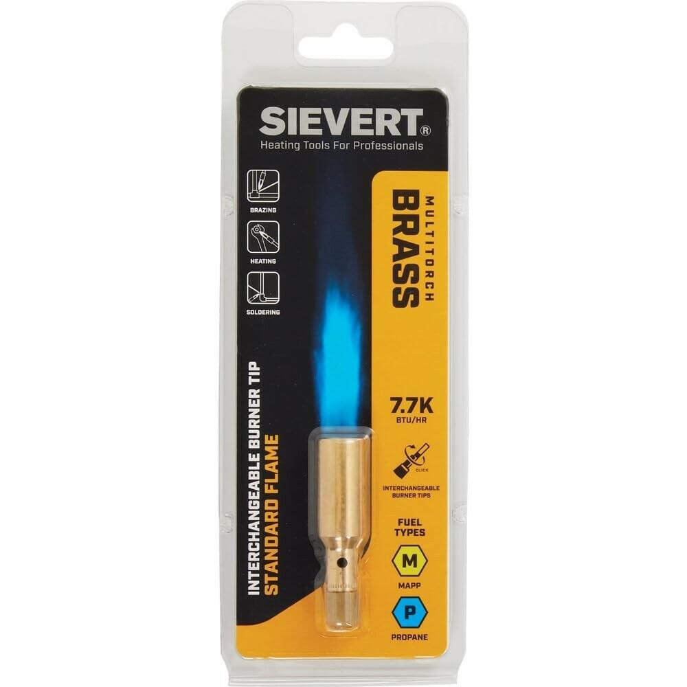 SIEVERT Multi-Torch Brass Interchangeable Standard Burner Tip (Fuel Not