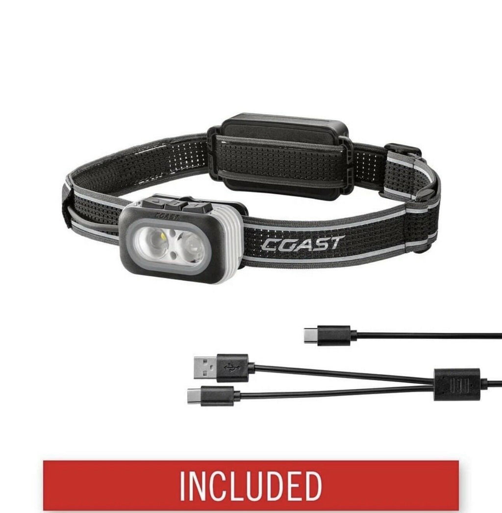 Coast RL22R 1000 Lumens Rechargeable LED Headlamp