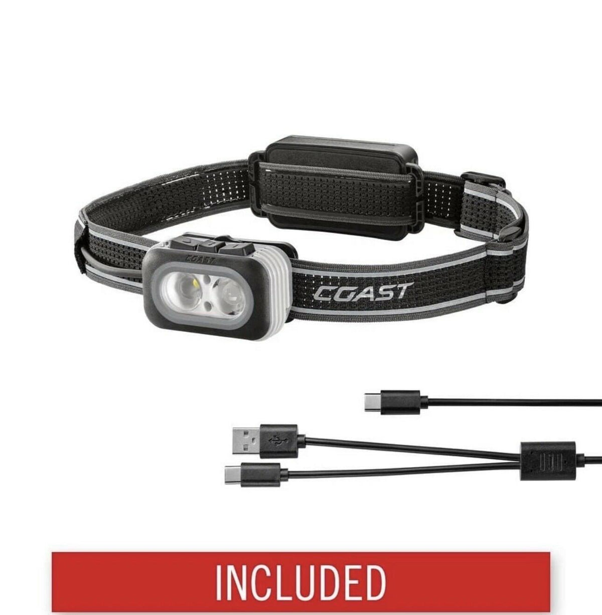 Coast RL22R 1000 Lumens Rechargeable LED Headlamp