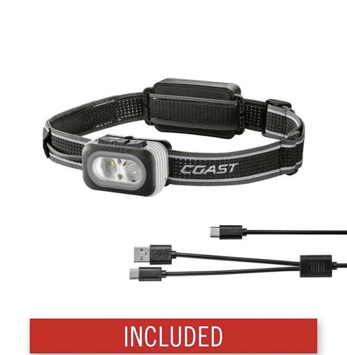 Coast RL22R 1000 Lumens Rechargeable LED Headlamp