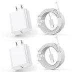 iPhone Fast Charger, [Apple Certified] 2Pack 10FT Extra Long Fast Charging USB C