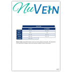NuVein Compression Socks, 8-15 mmHg Support for Men, Padded Cushion Foot, Knee
