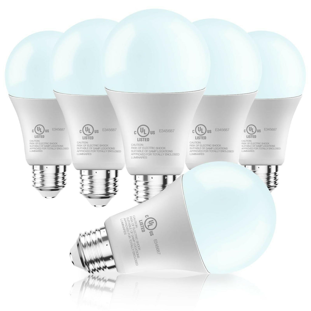 DAYBETTER LED Light Bulbs, A19 5000K Daylight Light Bulbs 100 Watt Equivalent,