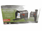 Postal PRO Carlton Post Mount Mailbox Pewter
