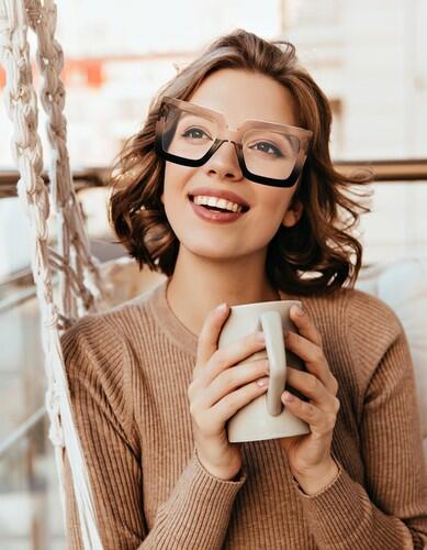 REAVEE 3 Pack Blue Light Reading Glasses Women Oversized +1.25 Extra Wide