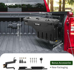 VEVOR Truck Bed Storage Box, Compatible with Chevrolet Silverado 1500 GMC Sierra