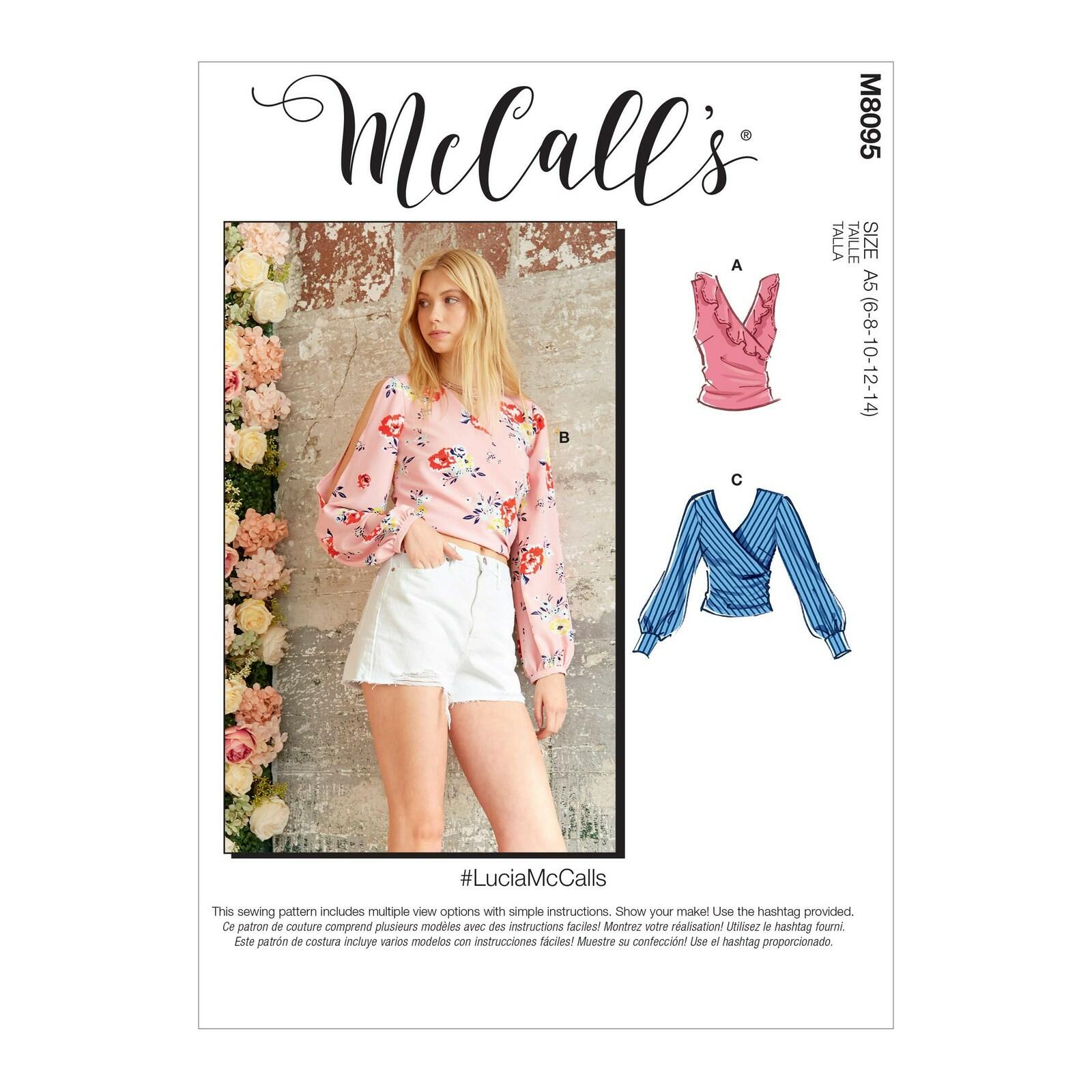 McCall Pattern 6-8-10-12 6-8-10-12-14..