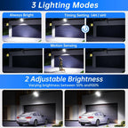 1 Pack Street Solar Lights Outdoor Heavy Duty 6500K LED Motion Sensor