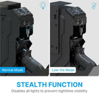 VERPROOF Biometric Gun Safe for Handgun Drop Down Pistol Safe, Smart Pistol Safe
