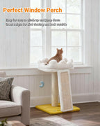 Happi N Pets New Cloud Cat Tree Tower, Cat Scratching Post with Bed, Small Cat