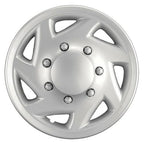 16" Silver Hubcaps Wheel Covers Set of 4 Ford Van Heavy Duty Premium
