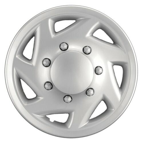 16" Silver Hubcaps Wheel Covers Set of 4 Ford Van Heavy Duty Premium