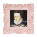 Desklens Pink Picture Frame 4X4- Decorative Photo Frames Tabletop Wall Decor for
