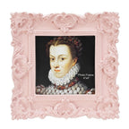 Desklens Pink Picture Frame 4X4- Decorative Photo Frames Tabletop Wall Decor for