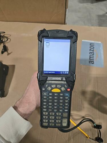Motorola MC9000 Series Mobile Computer Barcode Scanner w/ Extra Battery Charger