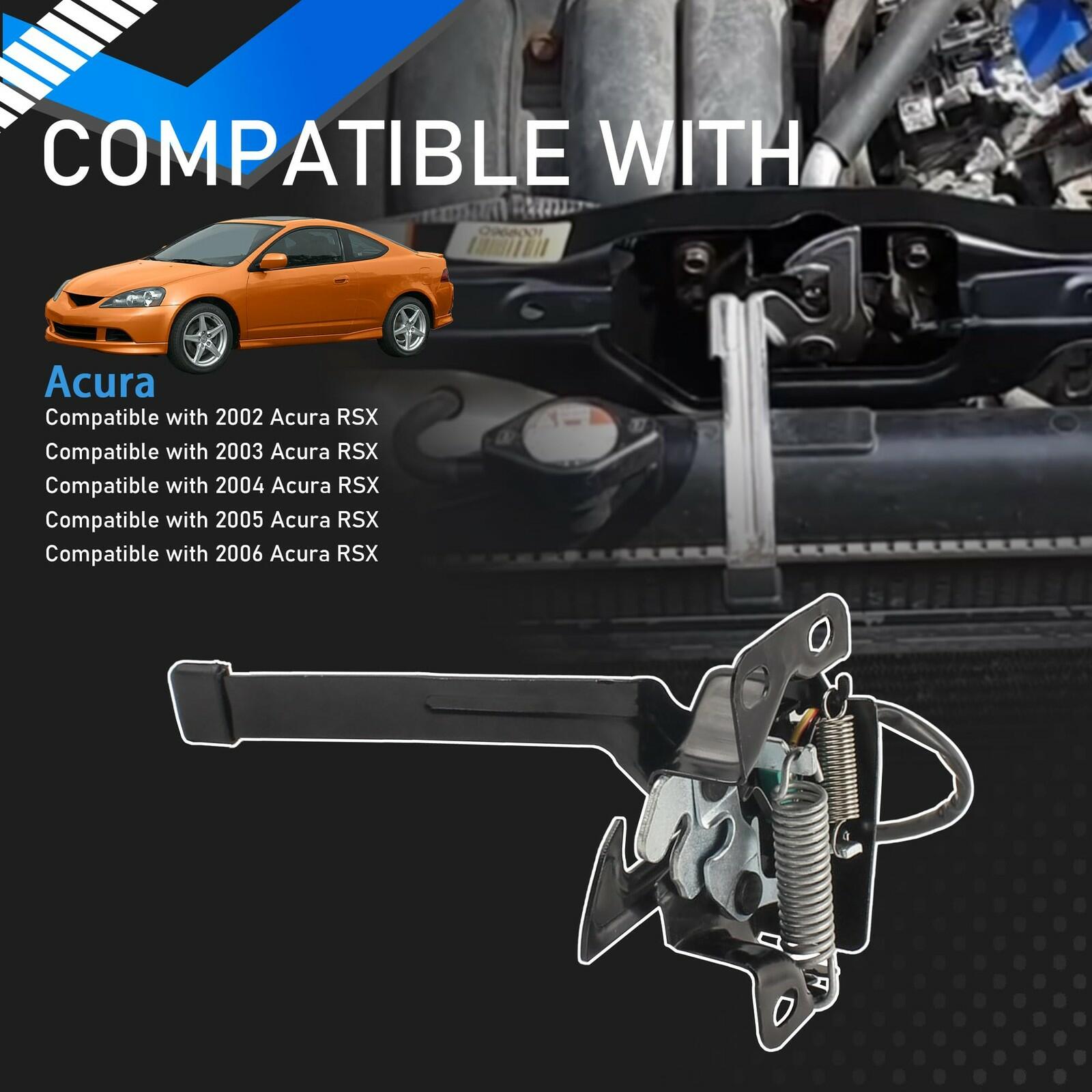 YzusGomumu 74120-S6M-506 Hood Lock Latch Assembly Compatible With 2002 2003 2004
