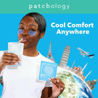 5 Pairs Patchology Iced Cooling Under Eye Mask Patches with Peptides, Cloudberry