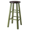 Winsome Ivy 29 inch Square Counter Stool Backless Bar Chair Kitchen Dining Seat