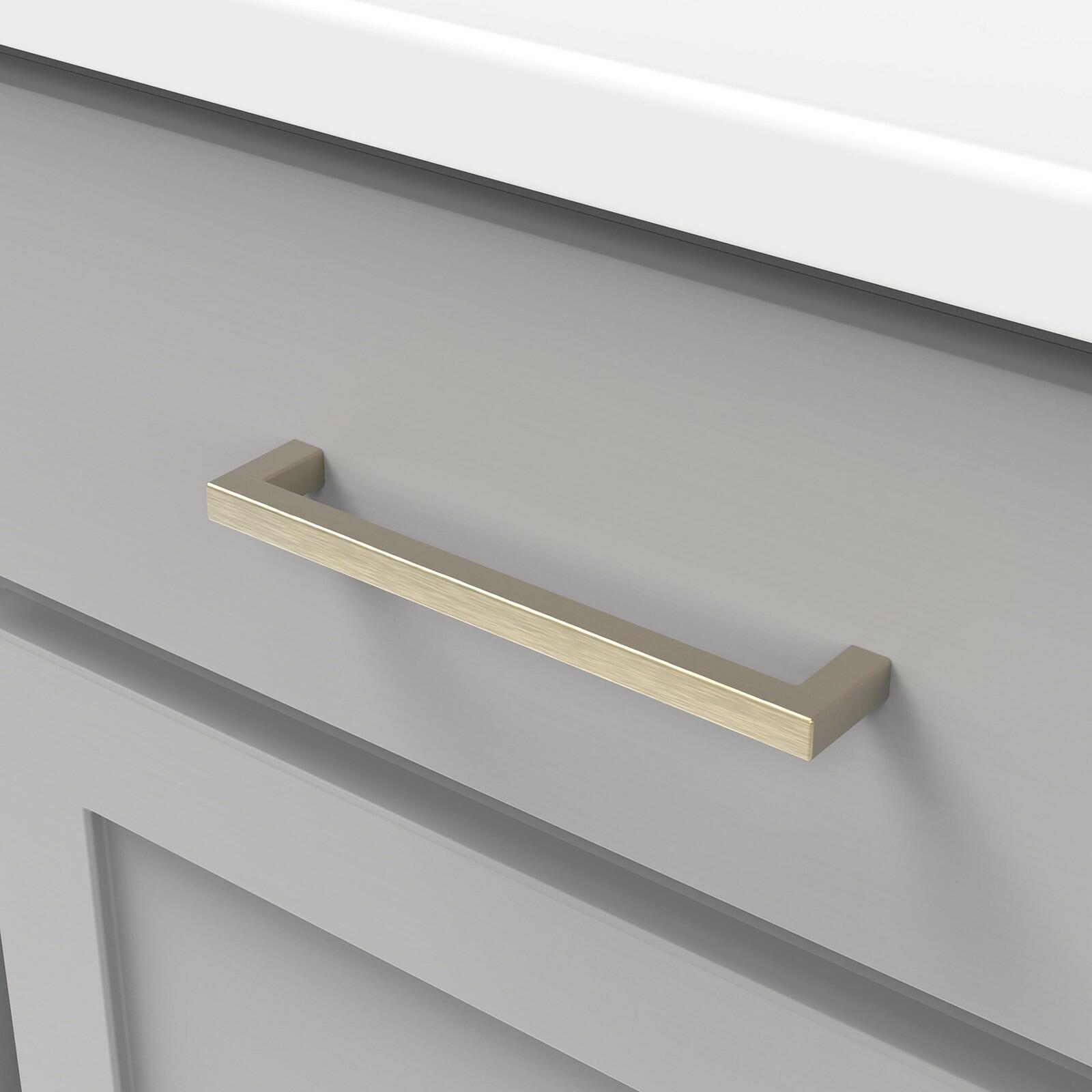 1 Pack Hickory Hardware Solid Core Kitchen Cabinet Pulls Luxury Cabinet