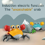 Yeaye Crawling Crab Baby Toys Infant - Tummy Time Toy Gifts for 3 4 5 6 7 8 9 10