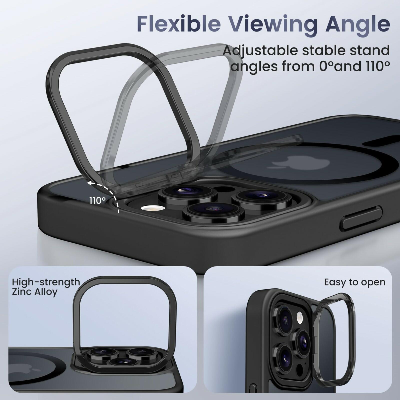 GolbinBox for iPhone 14 Pro Max Case, Compatible with Magsafe, Built-in