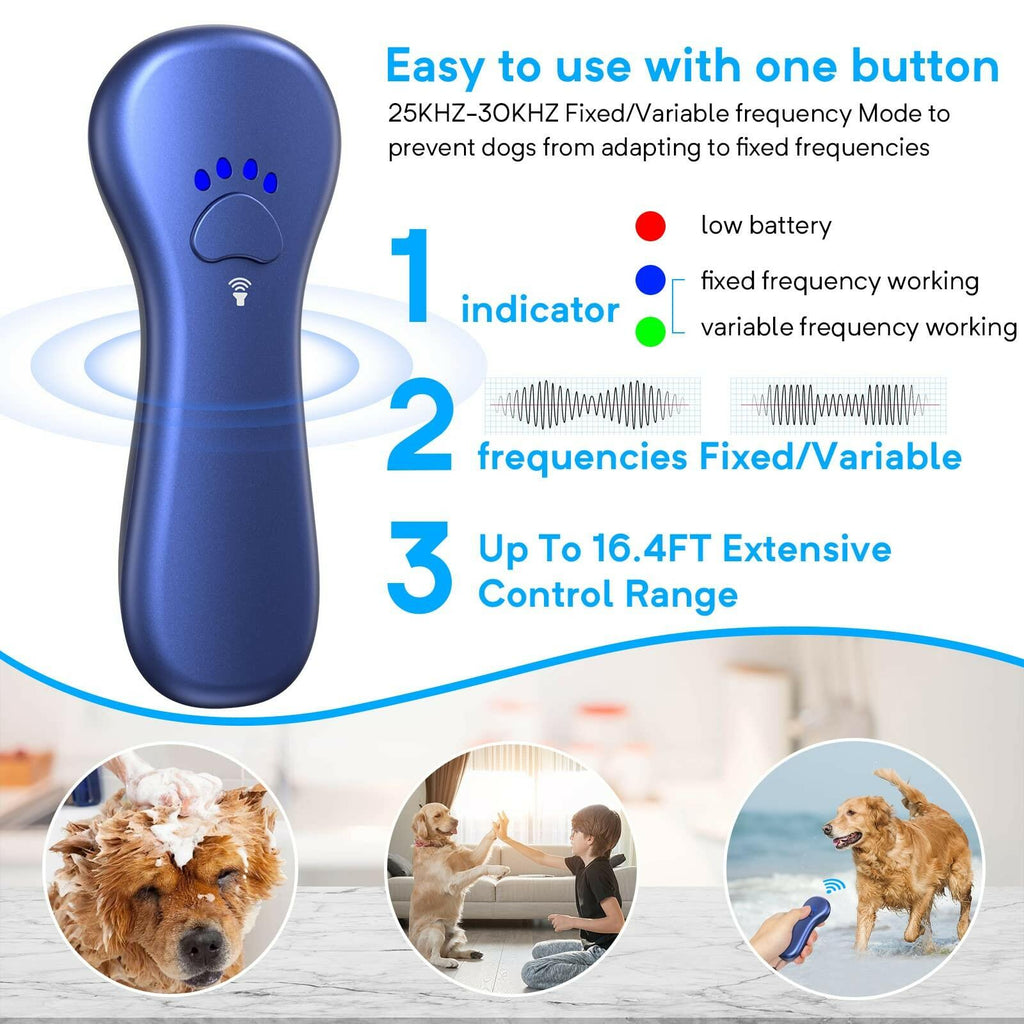 Ahwhg New Anti Barking Device,Dog Barking Control Devices,Rechargeable