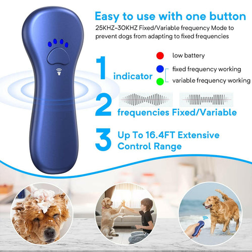 Ahwhg New Anti Barking Device,Dog Barking Control Devices,Rechargeable