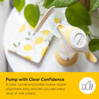 Medela Harmony Manual Breast Pump, Compact Swiss Design with PersonalFit Flex
