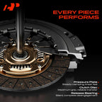 A-Premium Transmission Clutch Kit Compatible with Mazda