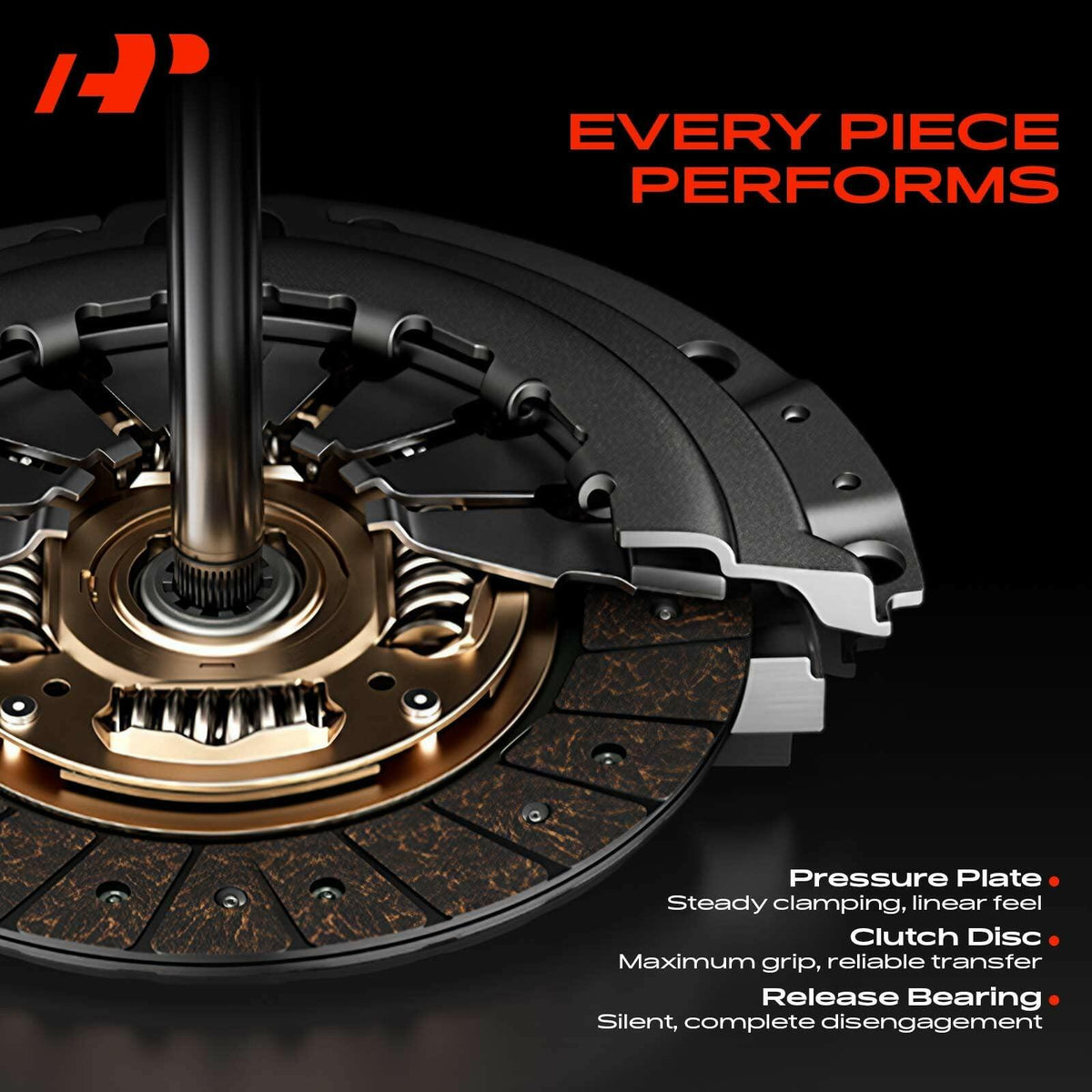 A-Premium Transmission Clutch Kit Compatible with Mazda