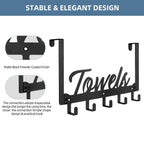 Azmoncy Over The Door Hooks, Towel Rack Towel Hooks for Bathroom, Towel Holder