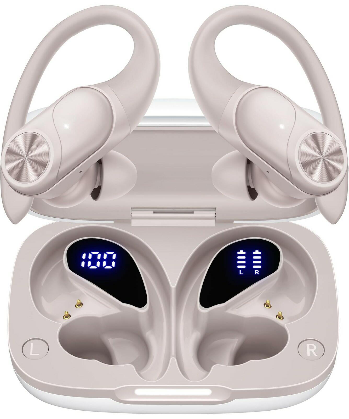 PocBuds Bluetooth Headphones Wireless Earbuds 80hrs Playtime Wireless Charging