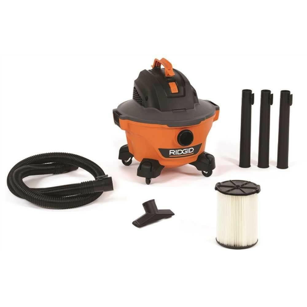 6 Gal 3.5 Peak HP NXT Shop Vacuum Wet Dry Vac HD06001