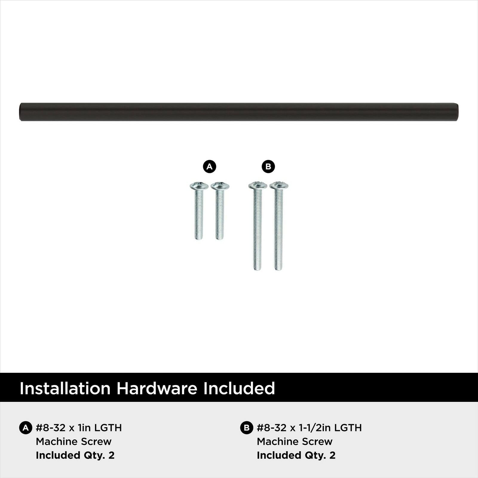 Amerock BP40521ORB Oil-Rubbed Bronze Cabinet Pull | 8-13/16 inch (224mm)