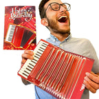 100 GREETINGS Interactive Accordion Birthday Card – Musical Birthday Cards for