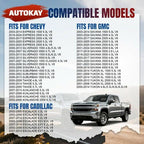 AUTOKAY AC Compressor with Clutch Chevy GMC Cadillac Escalade CO29002C