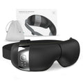 Black HuBDIC HubiCare Eye Massager with Heat, Vibration, and Music Helps Relieve