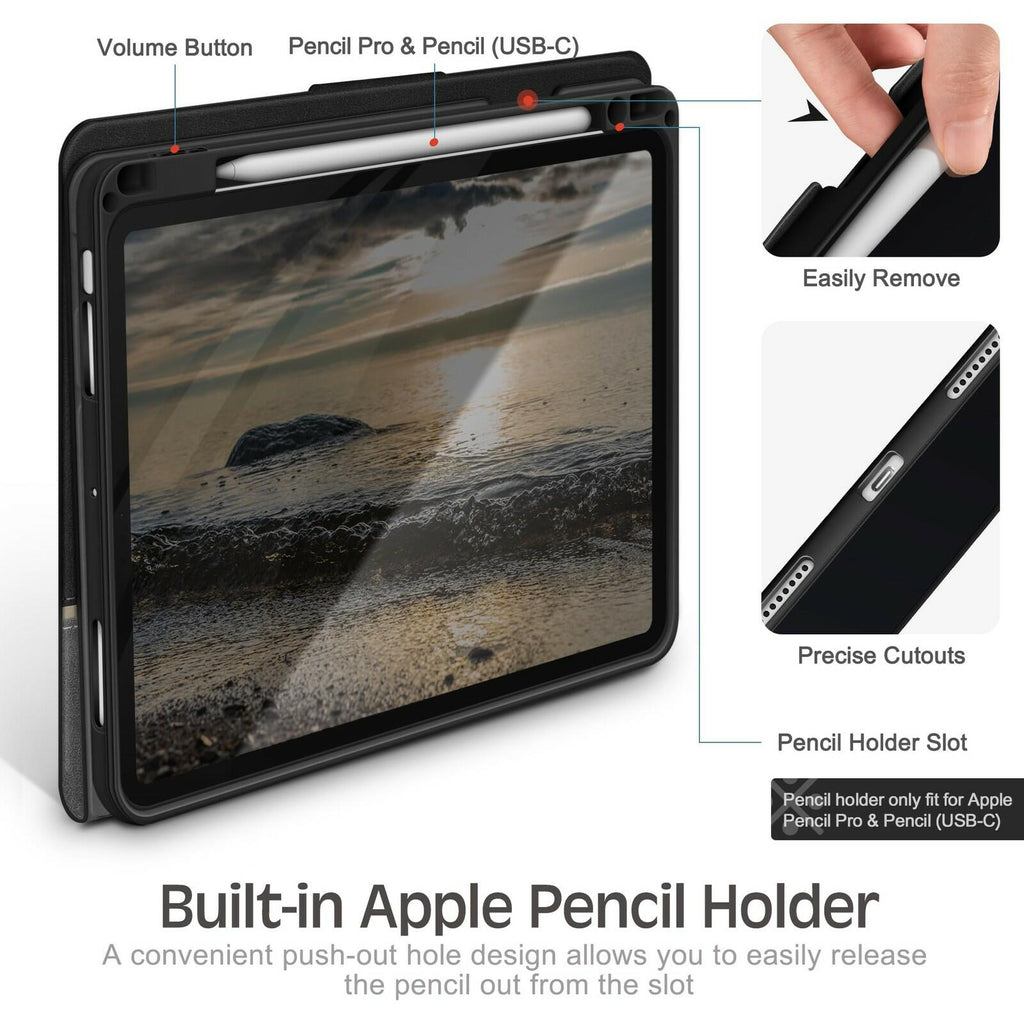 KingBlanc for iPad Air 11-inch Case M4 2026/M3 2025/M2 2024, iPad Air 5th/4th