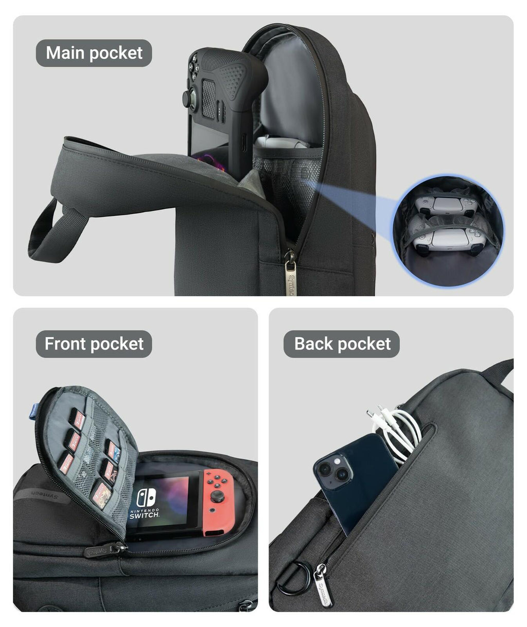 Syntech Carrying Case Compatible with Steam Deck OLED/ROG Ally X/ROG Xbox Ally