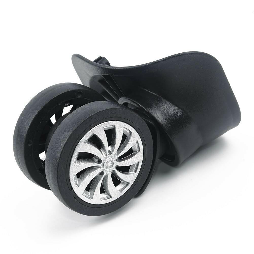 OPEN BOX 4pcs/Set Replacement Luggage Suitcase Wheels Swivel Universal Swivel