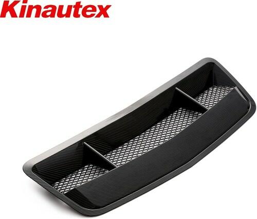 Kinautex Front Upper Engine Hood Air Flow Vent Insert Cover Replacement for Ford