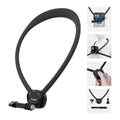 TELESIN Neck Mount SE 2.0 with Air Cushion, Adjustable Chest Strap and Neck