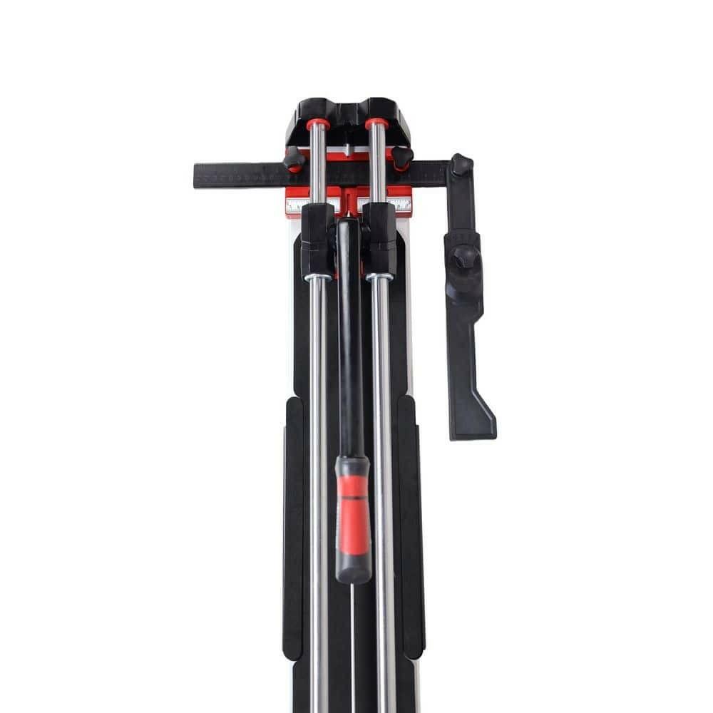 Husky 28 in. Tile Cutter with Tungsten Carbide Blade and Adjustable Gauge
