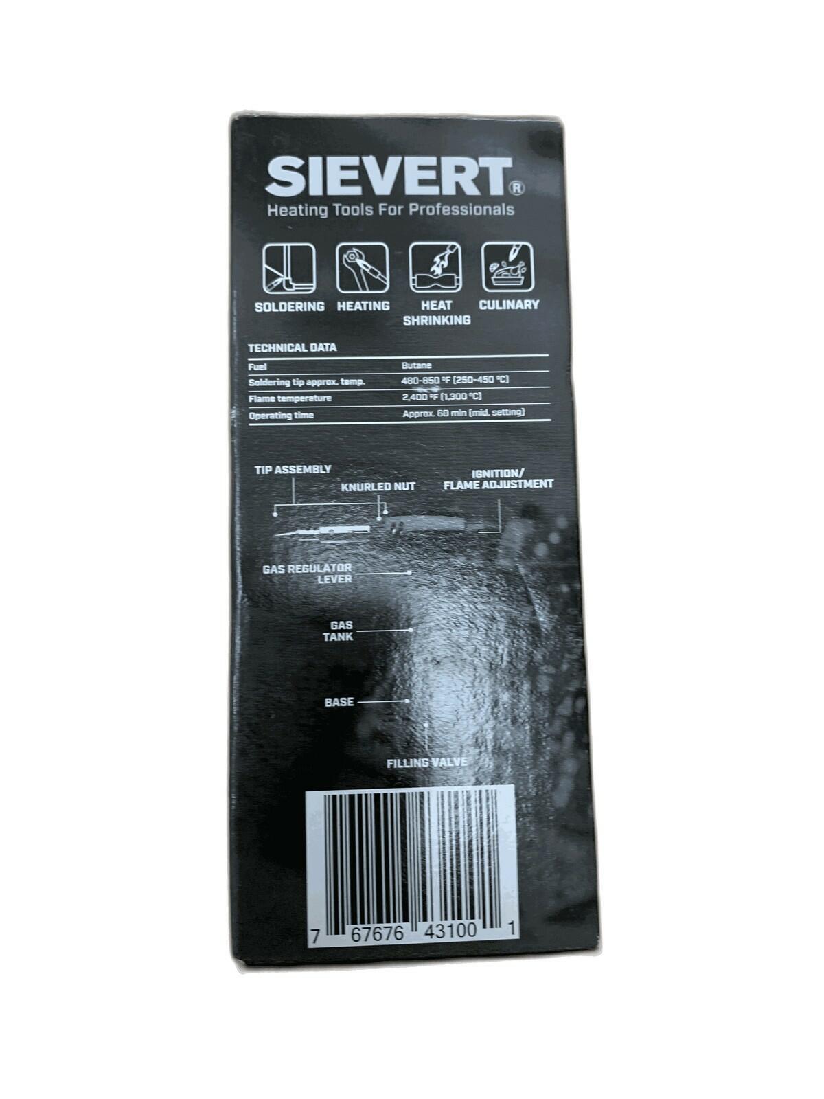 SIEVERT Multi-Burner Tip UniTorch (Fuel Not Included)